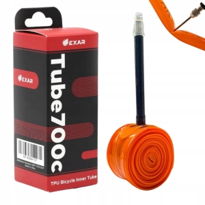 DĘTKA ROWEROWA SZOSOWA TPU ULTRALIGHT 28" 700x23-28C Presta 60mm LEKKA 36 g