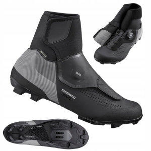 Buty rowerowe SPD ZIMOWE SHIMANO SH-MW702 r. 44 GORE TEX BOA na zimę BOX