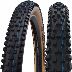 Opona rowerowa SCHWALBE NOBBY NIC EVO SUPER GROUND 29 x 2.40 BRĄZOWY BOK