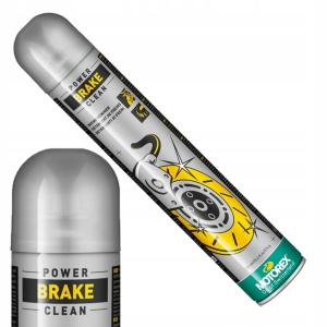 MOTOREX POWER BRAKE CLEAN SPRAY do hamulców klocków hamulcowych i pancerzy