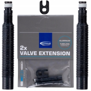 SCHWALBE PRZEDŁUŻKA WENTYLA PRESTA 30mm 2 szt. + kluczyk do wkładu wentyla
