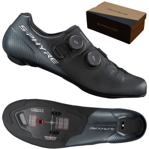 BUTY ROWEROWE SPD SZOSOWE SHIMANO SH-RC903 S-PHYRE RC9 CZARNE r. 44 2x BOA