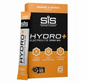 SIS Napój Elektrolitowy Hydro+ Drink Mix Orange Mango saszetki x6 pomarańcz