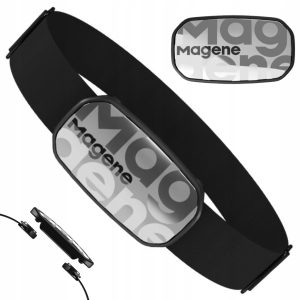 MAGENE H603 Czujnik opaska pasek tętna Bluetooth ANT+ do GARMIN WAHOO POLAR