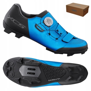 Buty rowerowe SPD MTB XC GRAVEL SHIMANO SH-XC502 XC5 r. 44 BOA SZTYWNE BOX