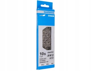 Łańcuch rowerowy SHIMANO CN-6701 10 rz. DURA ACE ULTEGRA 114 og. + PIN BOX