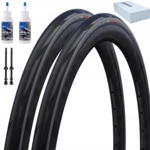 Zestaw opon szosowych SCHWALBE PRO ONE AERO SET 700x28C + MLECZKO WENTYLE
