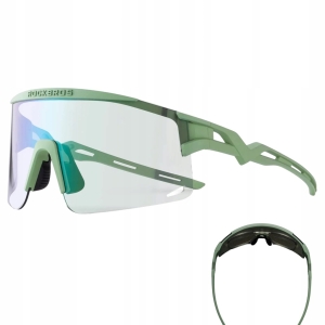 Okulary rowerowe FOTOCHROMOWE ROCKBROS ochrona UV400 wkładka korekcyjna
