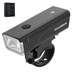 Lampka lampa rowerowa przednia przód ROCKBROS 260 LM 200 metrów USB C IPX4