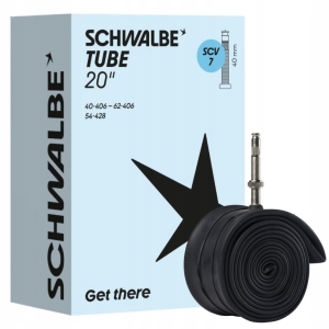 Dętka rowerowa Schwalbe SCV 7 20" zawór CLIK 40 mm 20x1.50-2.00 BMX Cargo