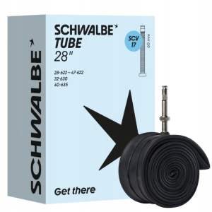 Dętka rowerowa Schwalbe SCV 7 28" zawór CLIK 60 mm 700x28/47C TREKKING BOX