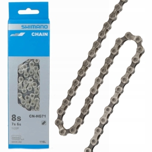 ORYGINALNY Łańcuch rowerowy SHIMANO CN-HG71 6/7/8 rzędowy 116 ogniw BOX