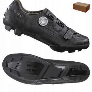 BUTY ROWEROWE SPD GRAVEL MTB SHIMANO RX6 SH-RX600 r. 45 BOA SZTYWNE