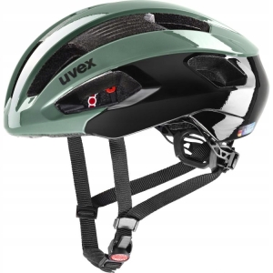 Kask rowerowy szosowy MTB UVEX RISE r. M 56-59 cm ZIELONY POŁYSK JAKOŚĆ