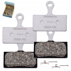 2x Klocki okładziny hamulcowe SHIMANO G05A ALUMINIOWA PŁYTKA ORYGINALNE XT