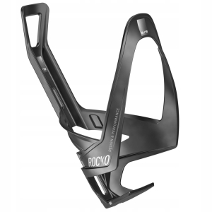 Koszyk rowerowy na bidon ELITE ROCKO CARBON czarny 27g JAKOŚĆ