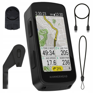 Licznik komputer HAMMERHEAD KAROO 3 GPS NAWIGACJA ROWEROWA + UCHWYT