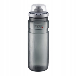 BIDON ROWEROWY ELITE FLY TEX MTB z osłonką 750 ml SMOKE BPA FREE LEKKI