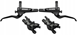 KOMPLET HAMULCÓW TARCZOWYCH SHIMANO CUES BL-U8000 + BR-U8000 przód + tył