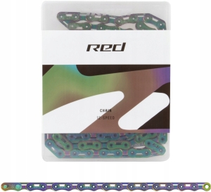 Łańcuch rowerowy SRAM RED RAINBOW eTap AXS 126 og, spinka PowerLock 12s BOX