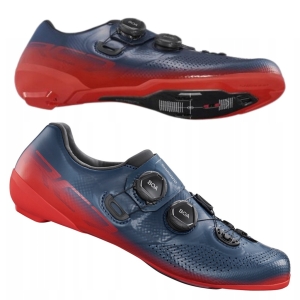 Buty rowerowe SPD szosowe SHIMANO SH-RC702 RC7 BOA x2 r. 46 BARDZO SZTYWNE