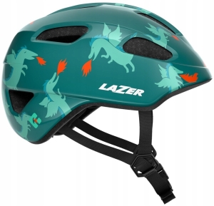 Kask rowerowy dziecięcy LAZER NUTZ 2.0 KinetiCore BEZPIECZNY r. 50-56 cm