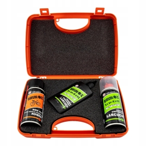 ROWEROWY ZESTAW KONSERWUJĄCY BRUNOX W WALIZCE TOP KETT SPRAY + BIKE FIT