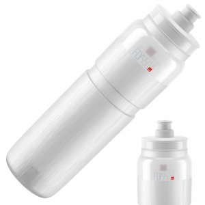 ELITE FLY TEX 950 ml Bidon rowerowy BPA FREE ULTRA LEKKI przezroczysty