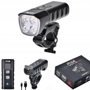 Przednia lampa lampka PROX KASTOR-X 1800 LM POWERBANK USB C BARDZO MOCNA