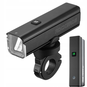 ROCKBROS LAMPKA ROWEROWA 1500 LUMENÓW BARDZO MOCNA 200 metrów zasięg