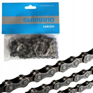 ŁAŃCUCH ROWEROWY SHIMANO CN-HG40 HG40 6/7/8 rzędowy 114 OGNIW + PIN