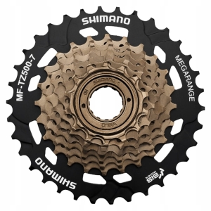 WOLNOBIEG SHIMANO MF-TZ500 14-34T 7 rz. Mega Range