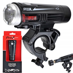 Przednia lampka PROX CRATER Cree XM-L2 880LM USB