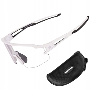 ROCKBROS Okulary sportowe rowerowe z FOTOCHROMEM 10172 UV400 ściemniające