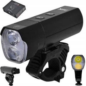 Przednia lampa lampka PROX KASTOR-X 1200 LM POWERBANK USB C MOCNA przód