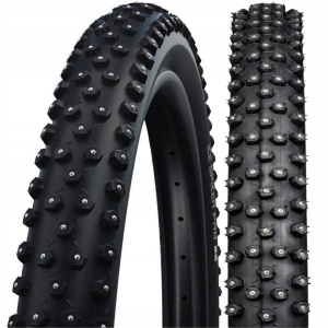 OPONA ROWEROWA ZIMOWA SCHWALBE ICE SPIKER PRO EVO ZWIJANA 27,5 x 2,25 890g