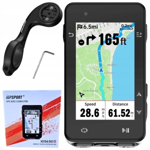 Licznik komputer rowerowy z Nawigacją GPS IGPSPORT IGS630S + UCHWYT M80 PL