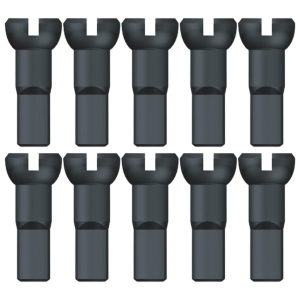 NYPLE DO SZPRYCH KÓŁ SAPIM POLYAX MOSIĘŻNE CZARNY 14 mm - 10 sztuk